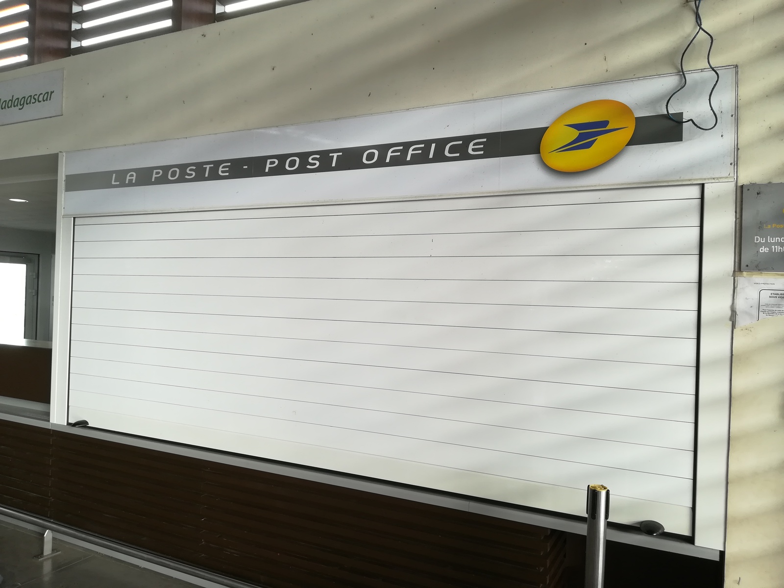 Back office comptoir